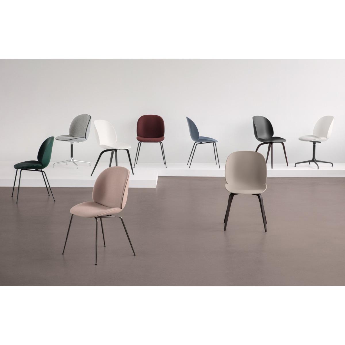 Beetle Chair - /Gamfratesi – Brass legs by Gubi Black – image 4