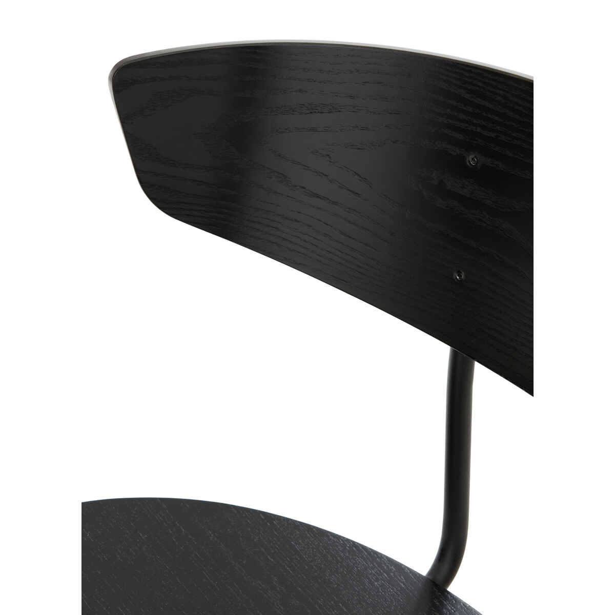Herman Stacking chair - Wood & metal by Ferm Living Black – image 13