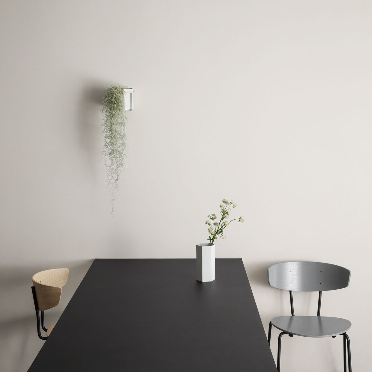 Herman Stacking chair - Wood & metal by Ferm Living Black – image 10