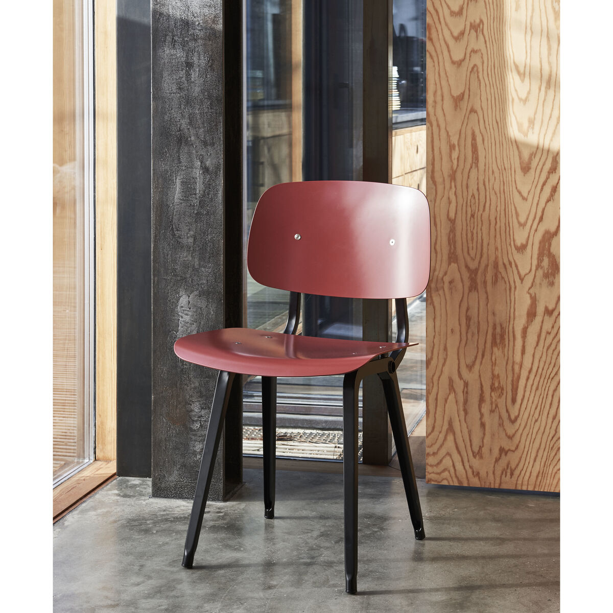 Revolt Chair - / 1950s reissue by Hay Red – image 5