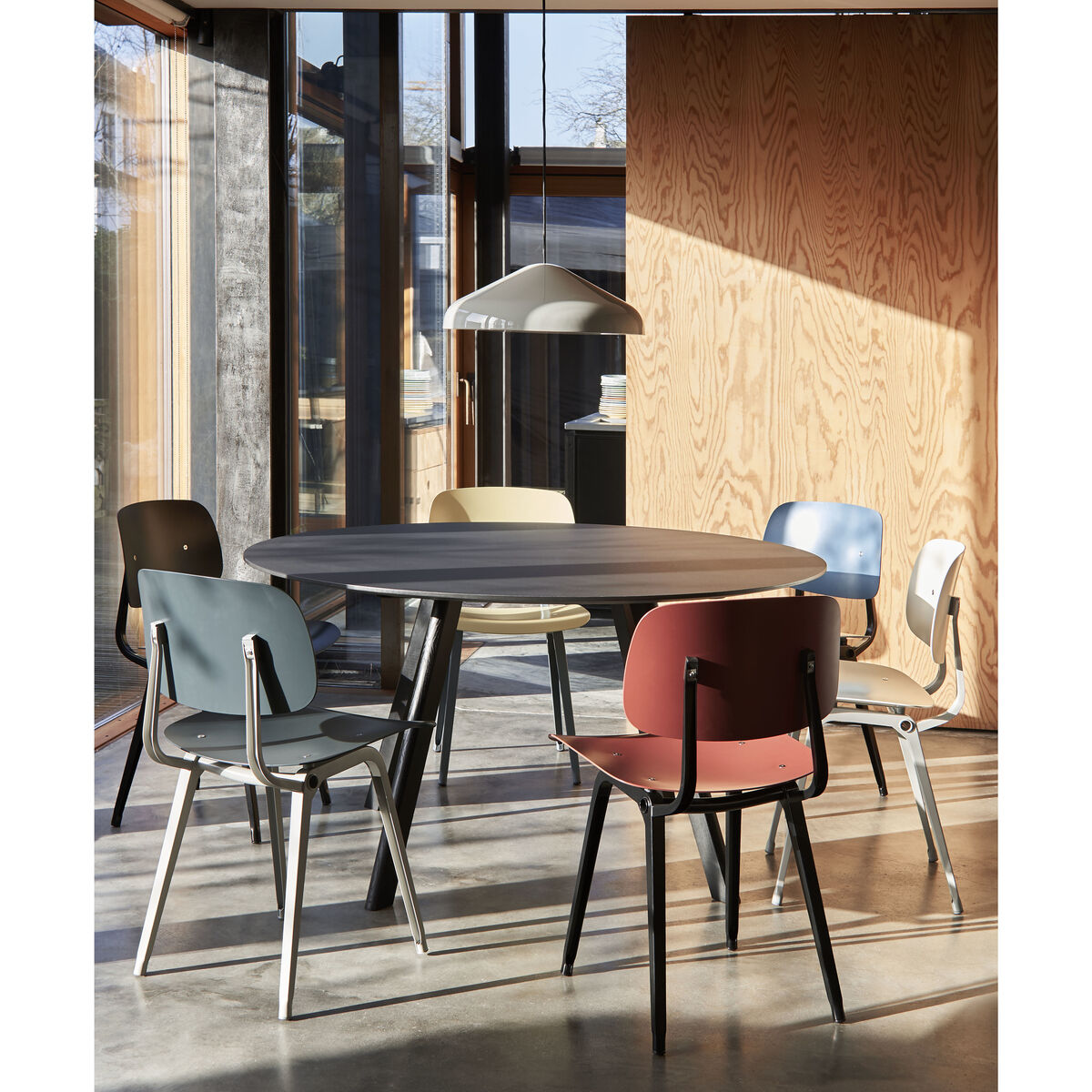 Revolt Chair - / 1950s reissue by Hay Red – image 6