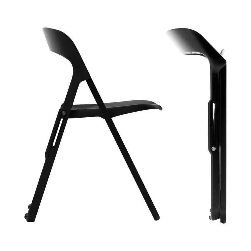 Bek Folding chair - Plastic by Casamania Black – image 2
