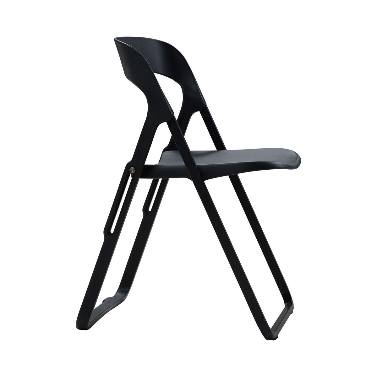 Bek Folding chair - Plastic by Casamania Black – image 1
