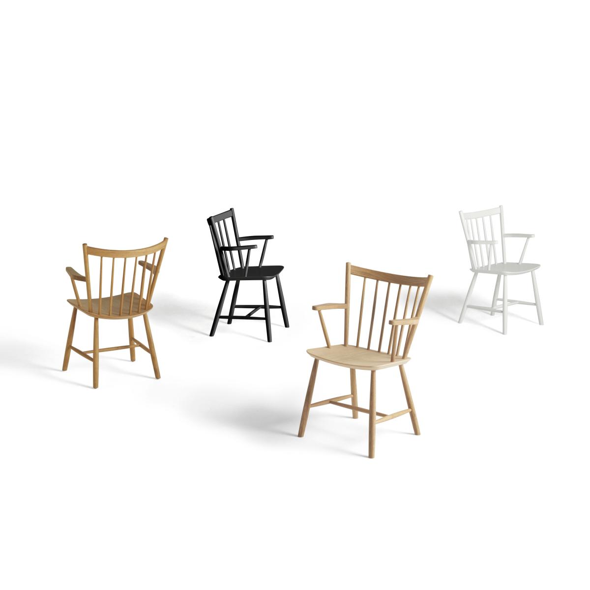 J42 Dining chair natural wood beechwood / Reissue of 1933 model - Hay – image 2