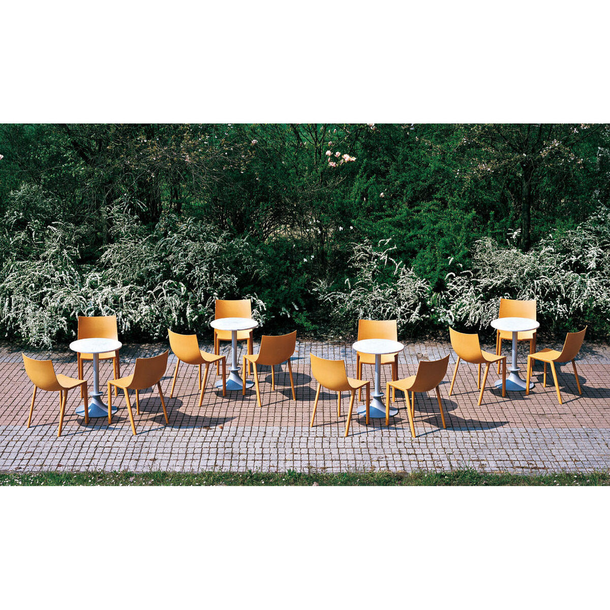 Bo Stacking chair - Plastic by Driade Grey – image 2