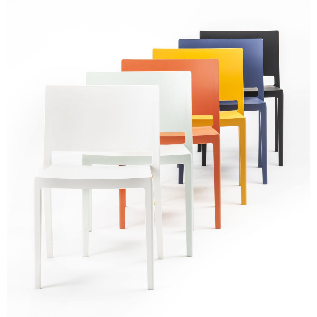 Lizz Stacking chair - Matt version by Kartell White – image 4