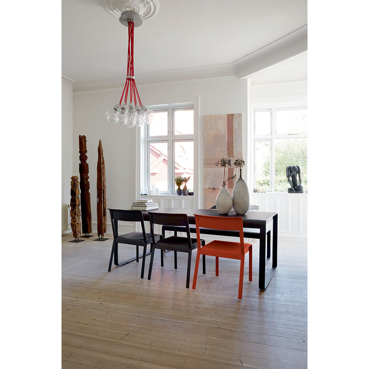 Bellevie Stacking chair - Metal by Fermob Beige – image 3