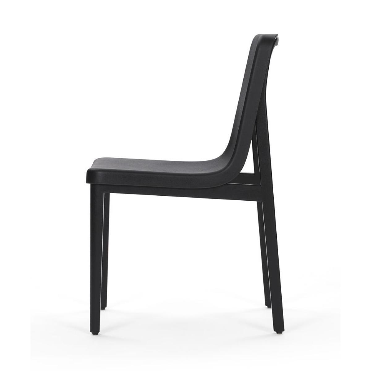 Sedan Chair - Plastic & wood by ClassiCon Black/Natural wood – image 2