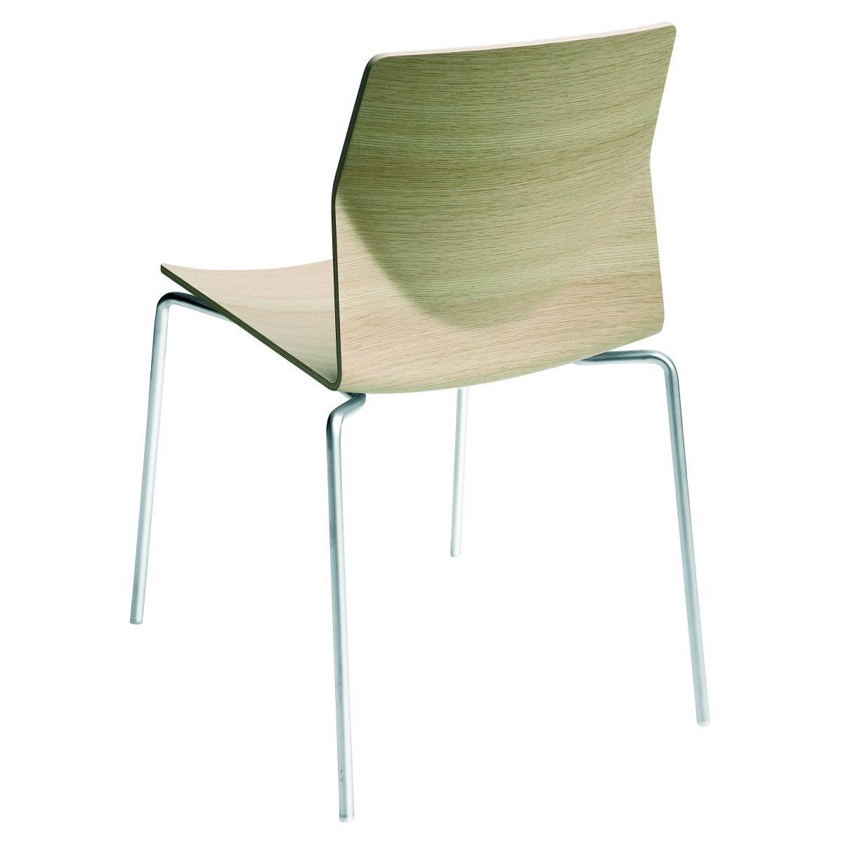 Kai Stacking chair - Wood by Lapalma Black – image 2