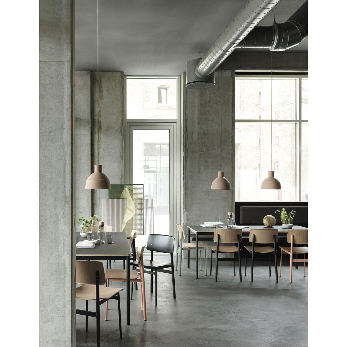 Loft Chair - / Wood & metal by Muuto Black – image 4