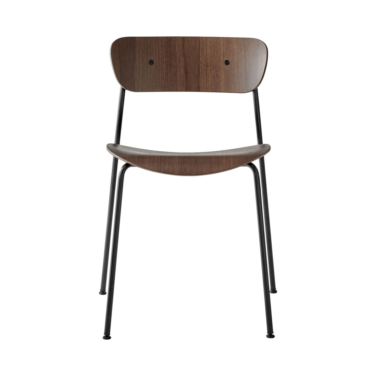 Pavilion AV1 Stacking chair - / Lacquered wood by &tradition Natural wood – image 2