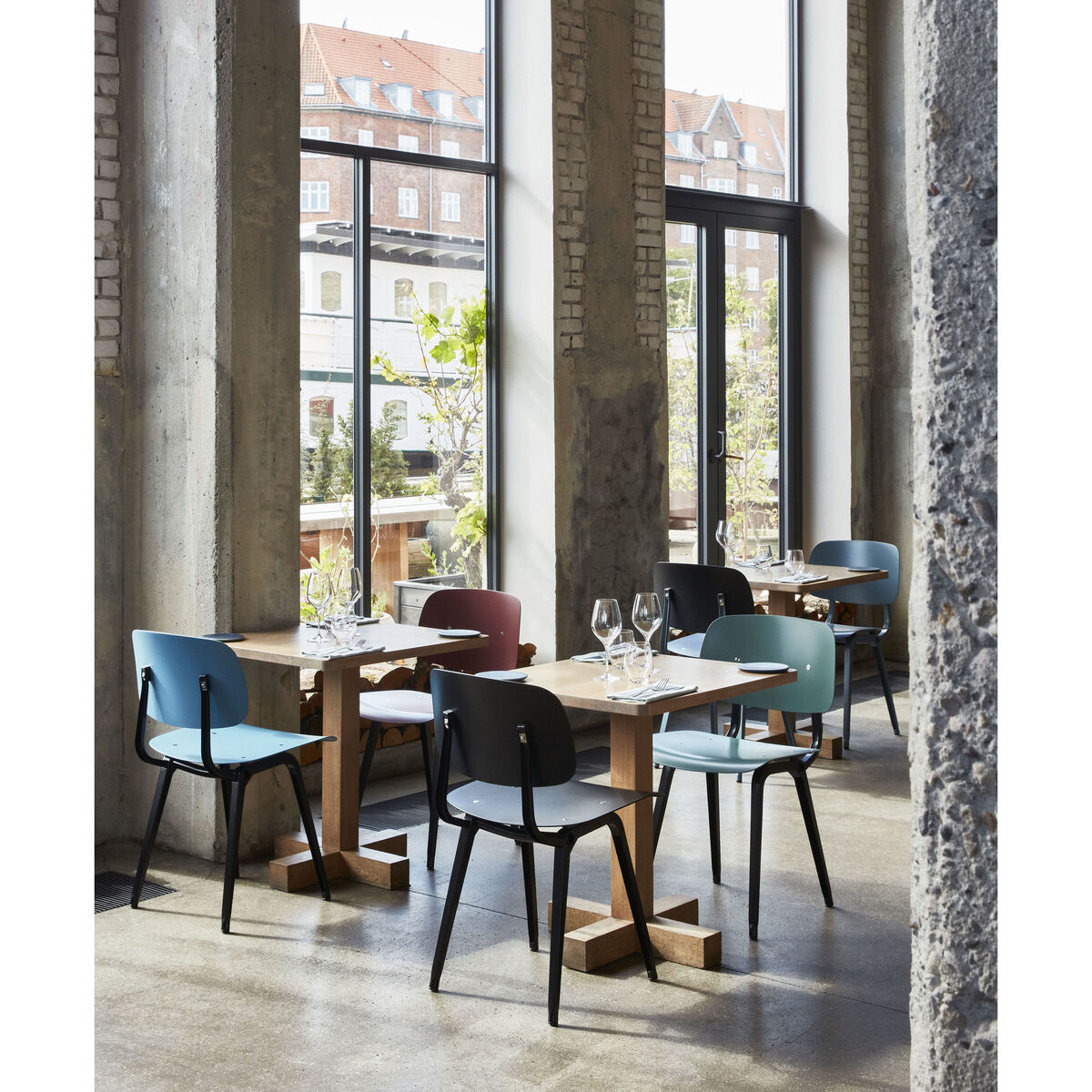Revolt Chair - / 1950s reissue by Hay Green – image 4