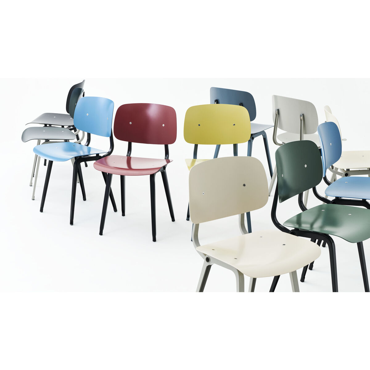 Revolt Chair - / 1950s reissue by Hay Green – image 6