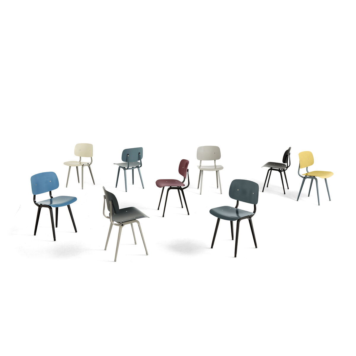 Revolt Chair - / 1950s reissue by Hay Green – image 7