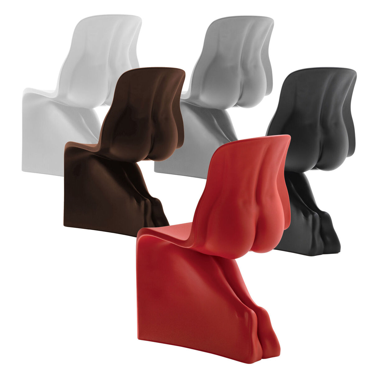 Her Chair - Plastic by Casamania White – image 10