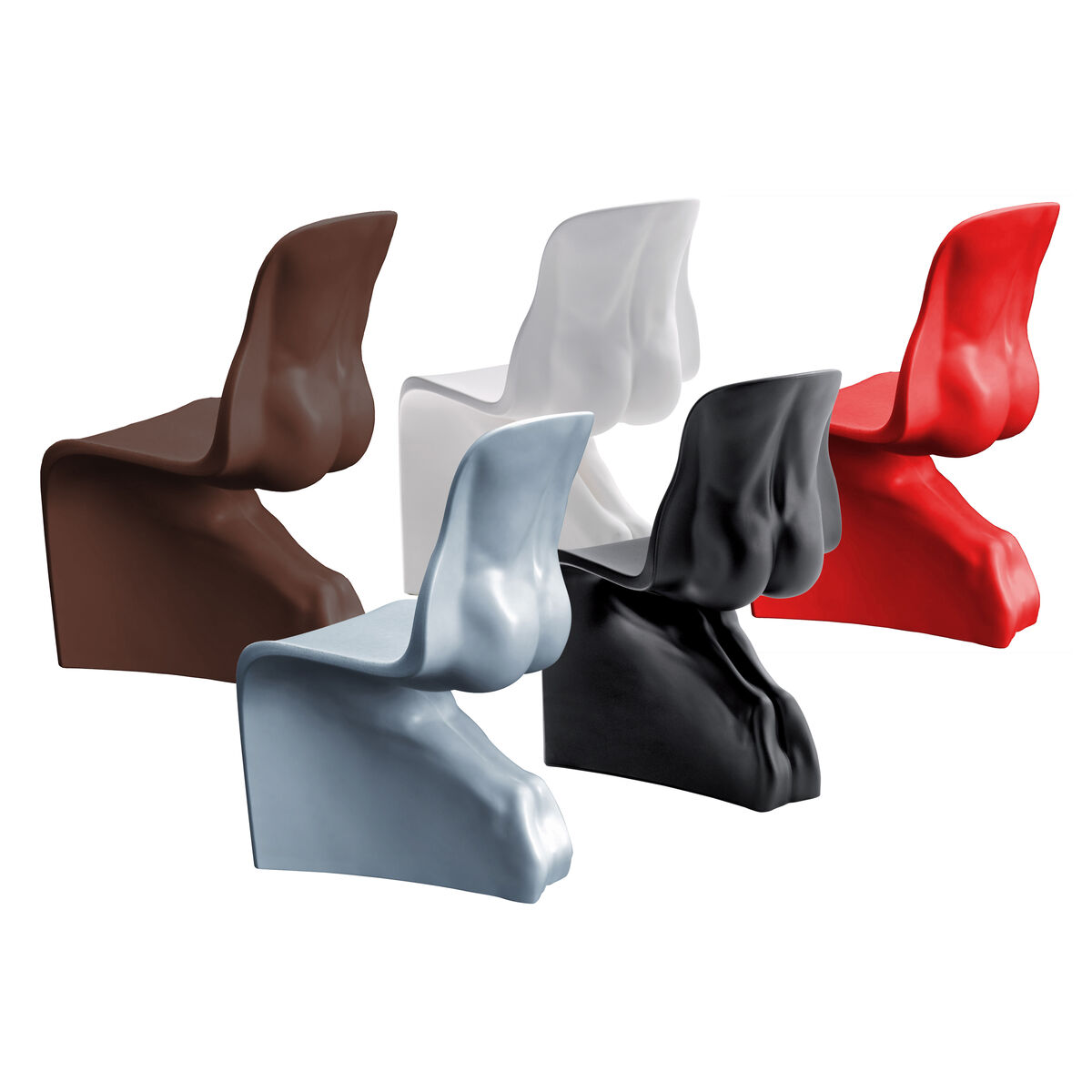 Him Chair - Plastic by Casamania White – image 4