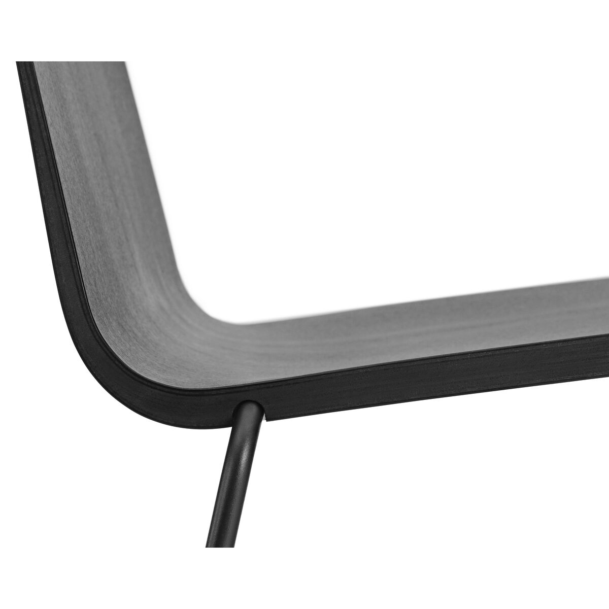 Just Stacking chair - Wood by Normann Copenhagen Black – image 5
