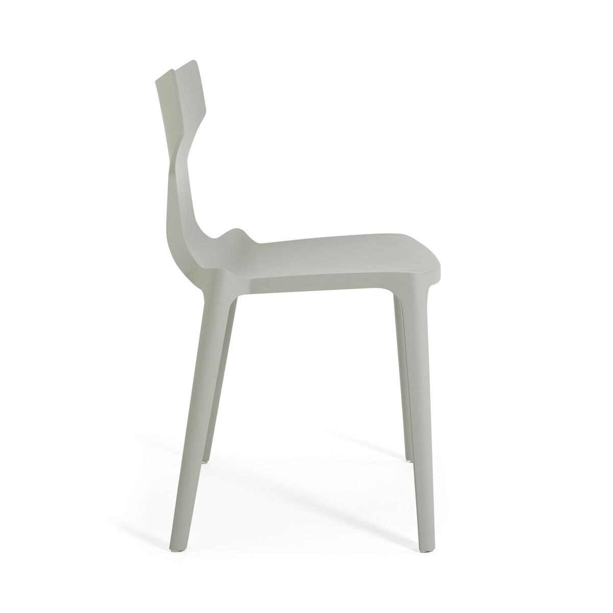 Re-Chair Stacking chair - / Recycled material by Kartell Grey – image 4