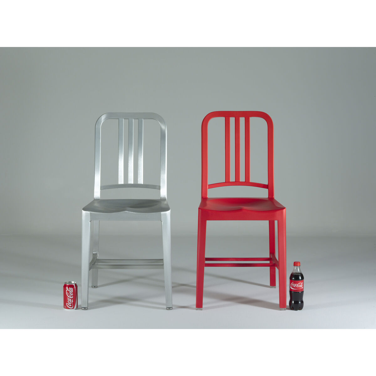111 Navy chair Chair - Recycled plastic by Emeco White – image 13