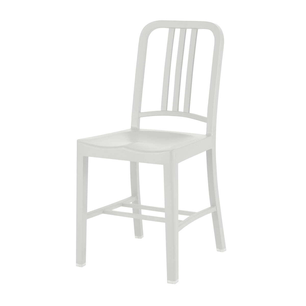 111 Navy chair Chair - Recycled plastic by Emeco White – image 7