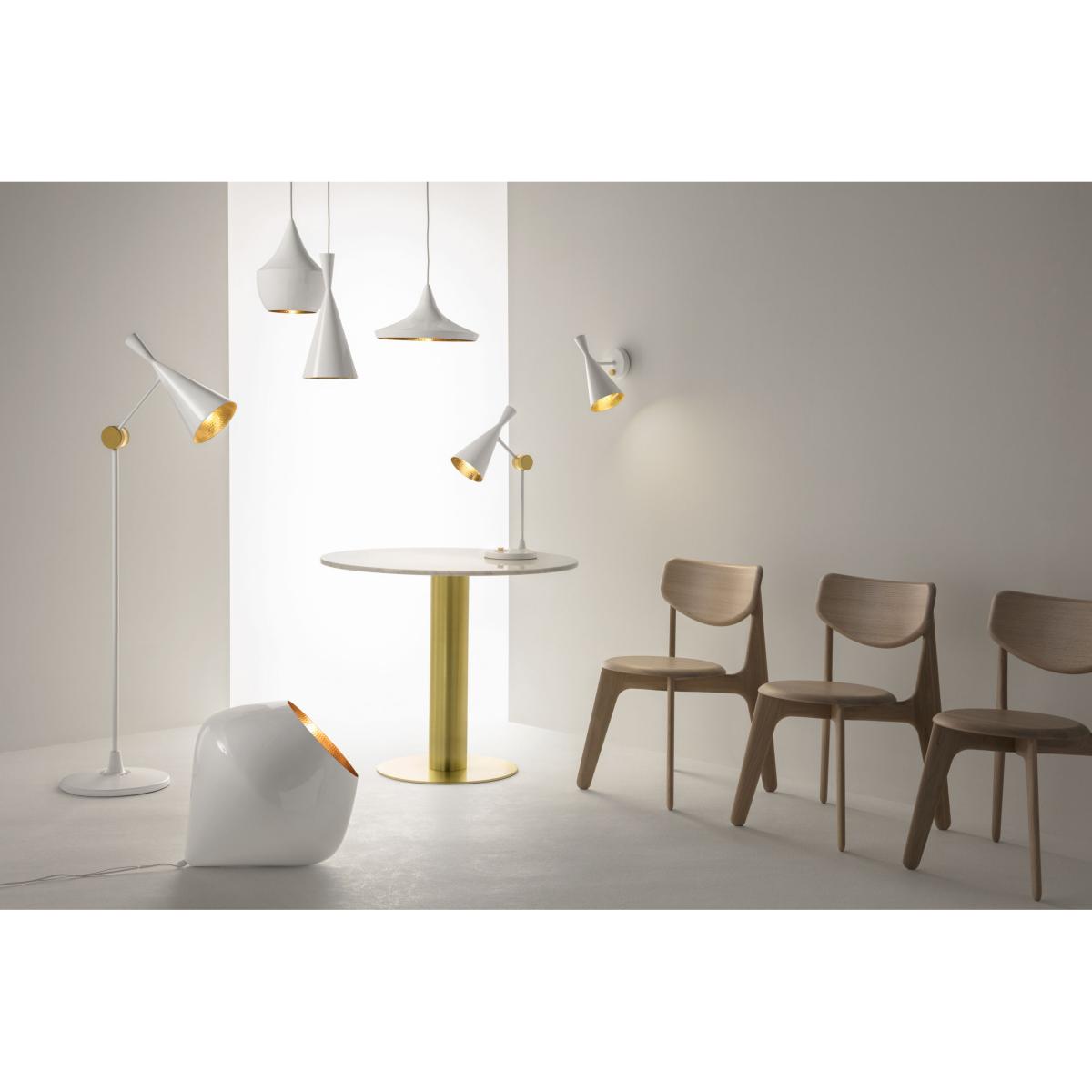 Slab Stacking chair - / Oak by Tom Dixon Black – image 8