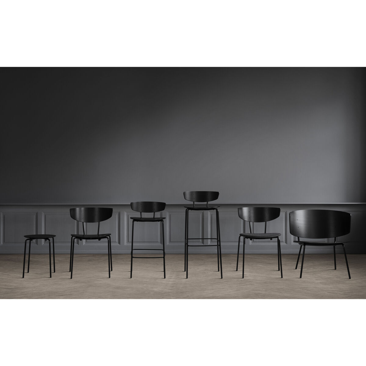 Herman Stacking chair - / Wood & metal by Ferm Living Natural wood – image 2