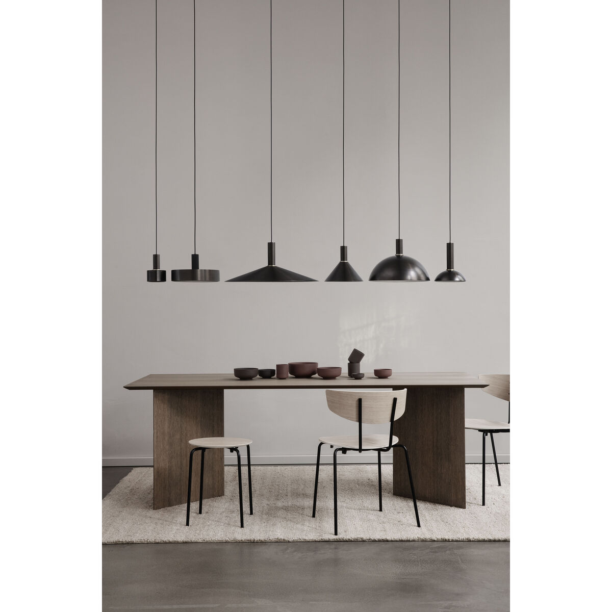 Herman Stacking chair - / Wood & metal by Ferm Living Natural wood – image 6