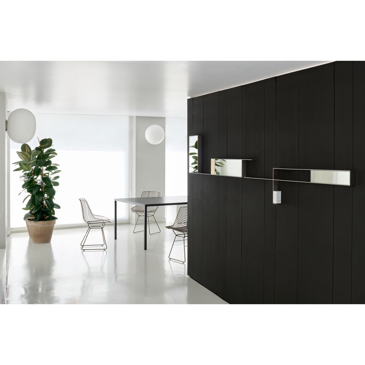 Flow Filo Chair by MDF Italia Black – image 5
