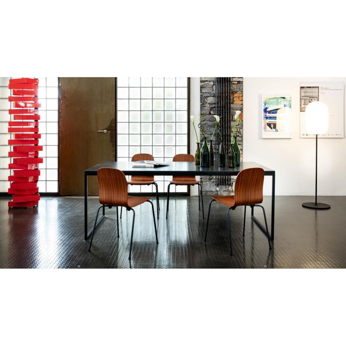 Tate Wood Stacking chair - / Jasper Morrison, 2012 - Wood by Cappellini Natural wood – image 3