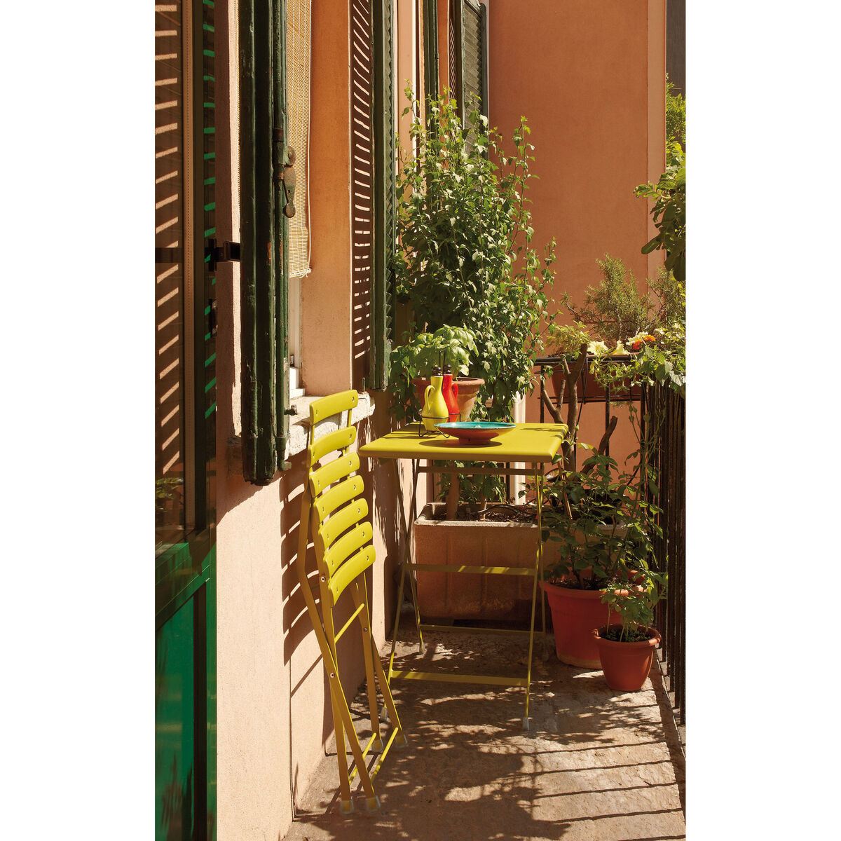 Arc en Ciel Folding chair - Metal by Emu Black – image 2