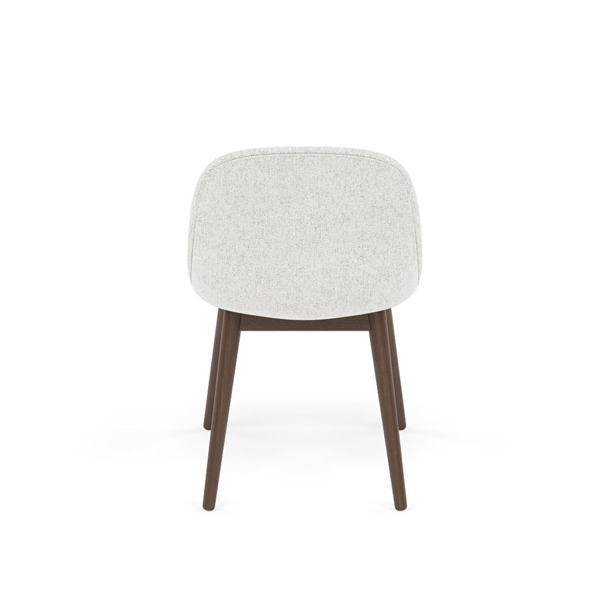 Muuto Fiber Side Chair with wooden legs Hallingdal nr110-stained dark brown – image 2