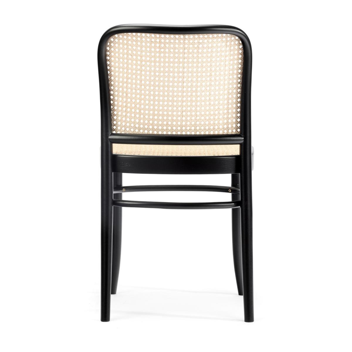 TON Ton no.811 chair rattan Black stainedB123-New rattan – image 3