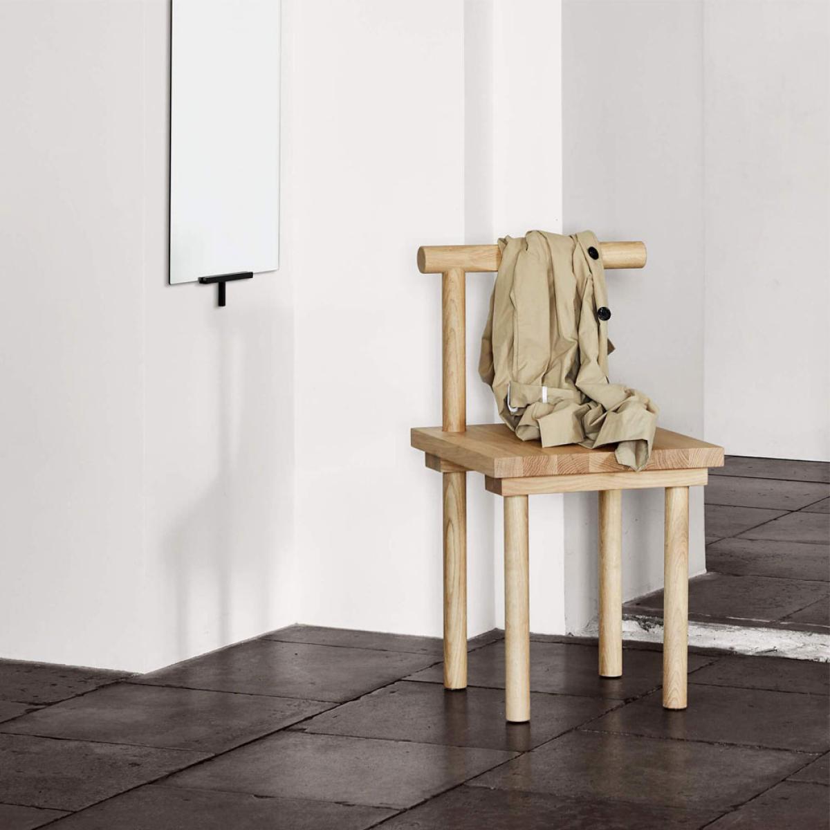Kristina Dam Studio Sculptural chair Oak – image 4