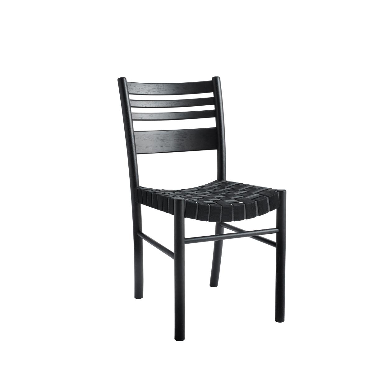 Lillö chair - platted seat Black – image 2