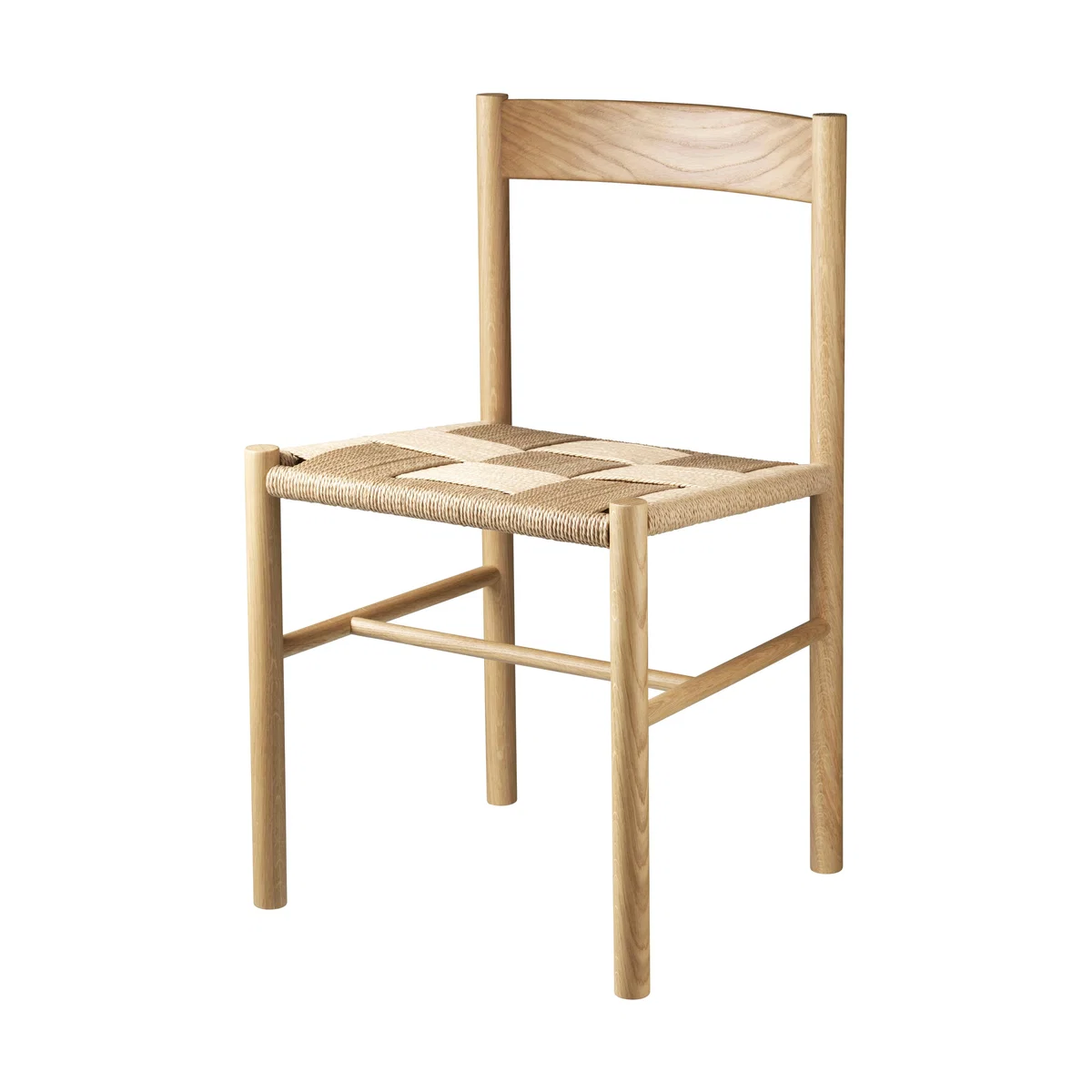 FDB Møbler J178 Lønstrup chair v2 Oak nature lacquered-papercord – image 2