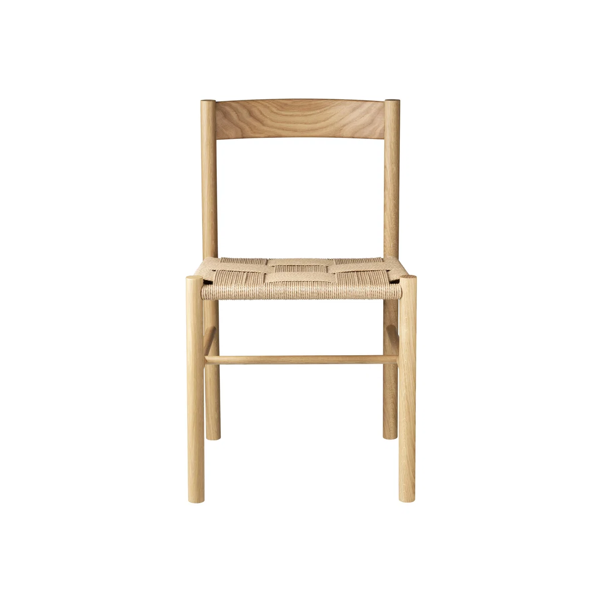 FDB Møbler J178 Lønstrup chair v2 Oak nature lacquered-papercord – image 1