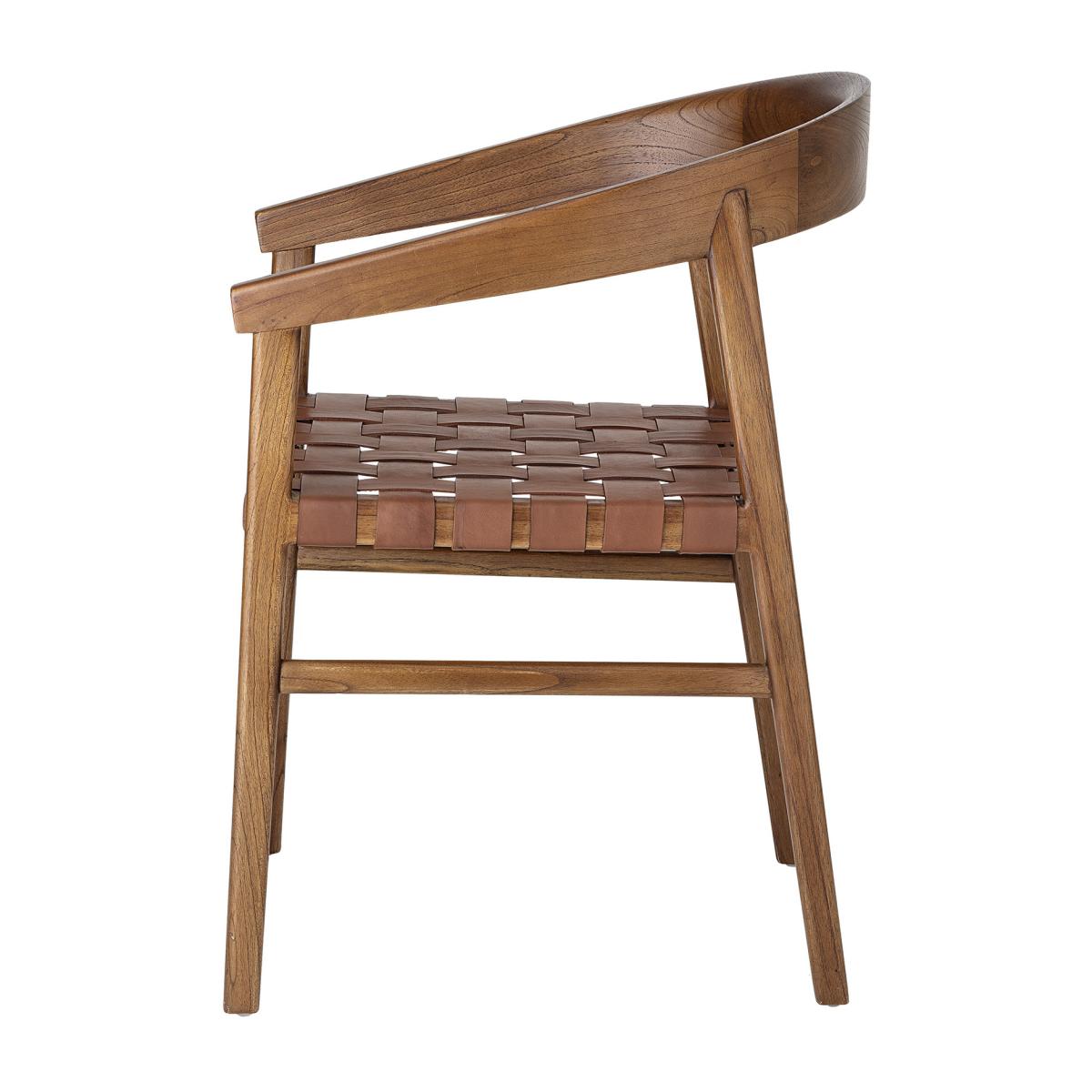 Bloomingville Vitus chair Brown – image 3