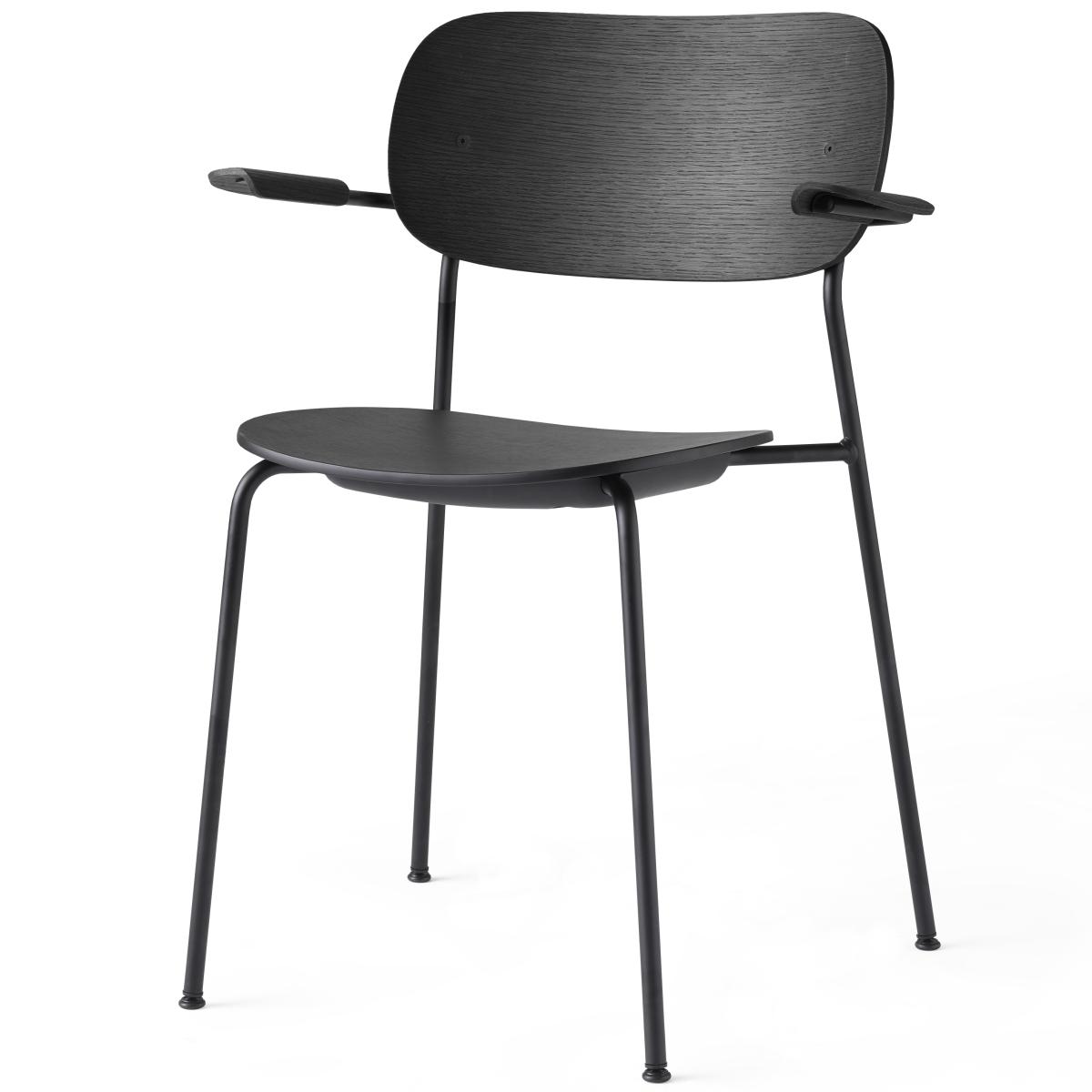 Audo Copenhagen Co Chair dining chair with armrest Black oak – image 4