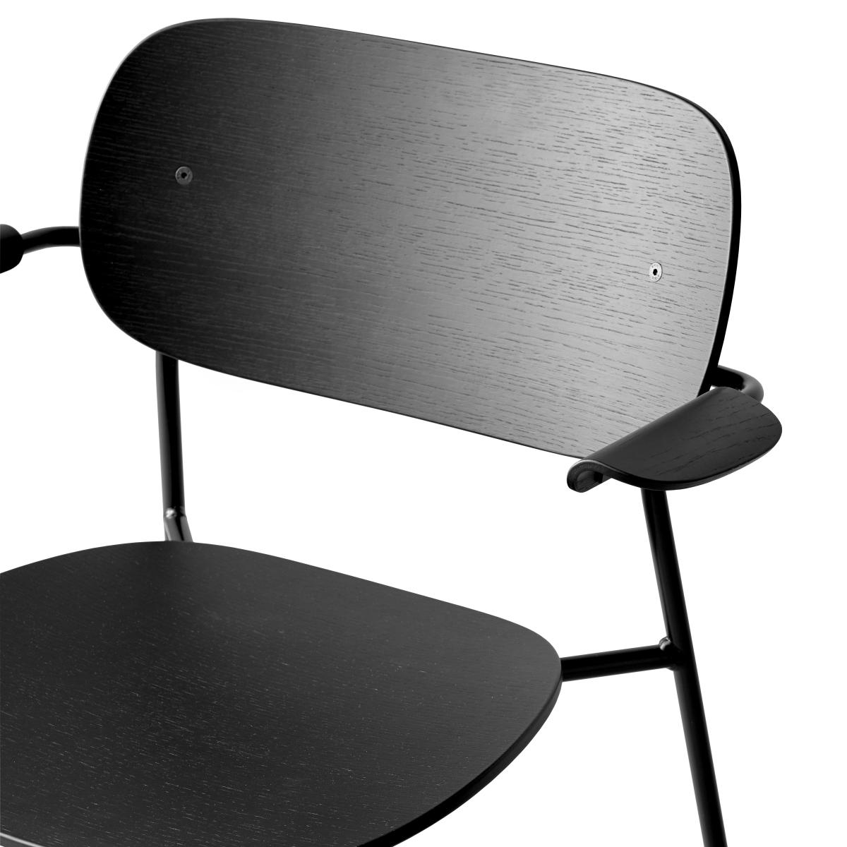 Audo Copenhagen Co Chair dining chair with armrest Black oak – image 7