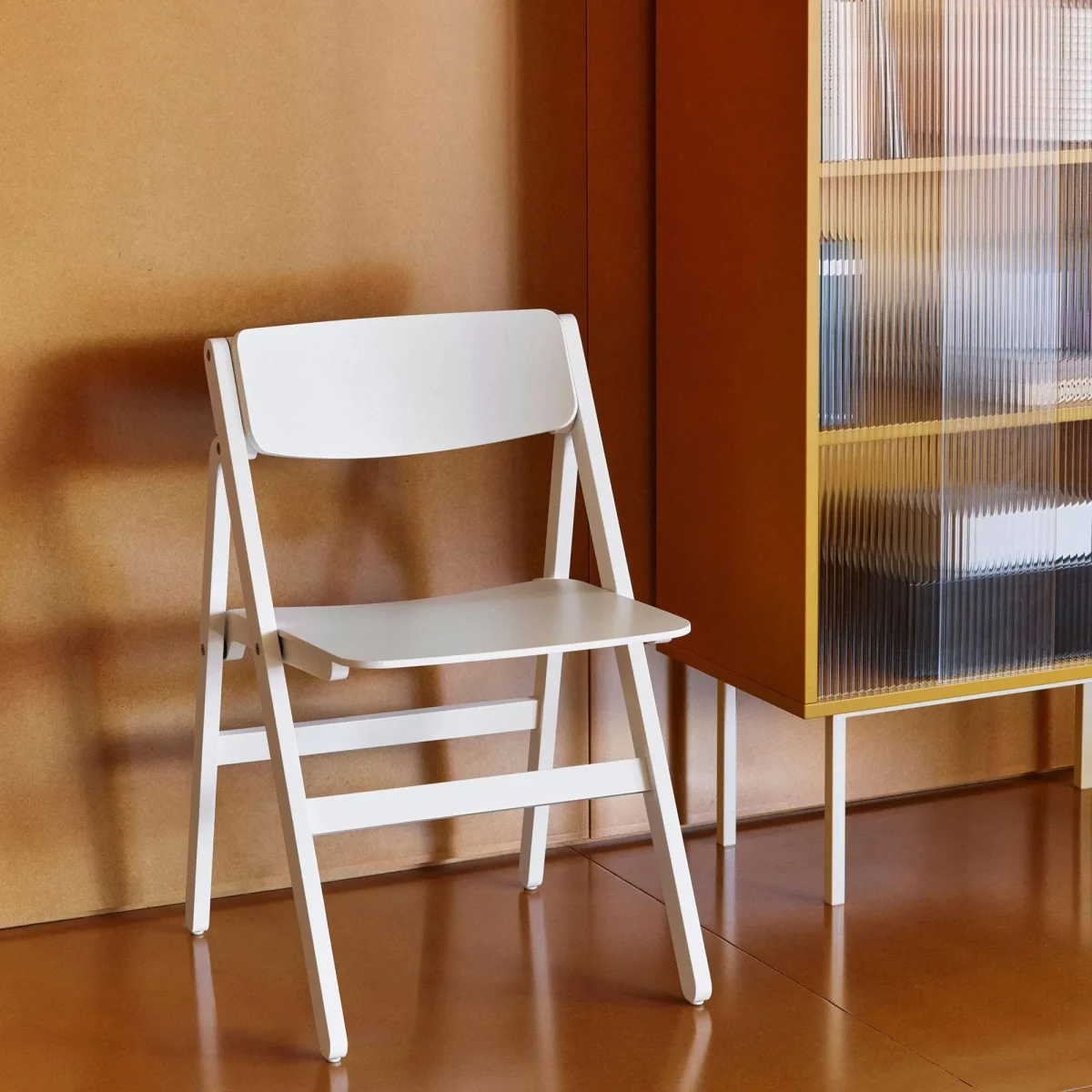 HAY Backflip Chair chair Cream white lacquered beech – image 6