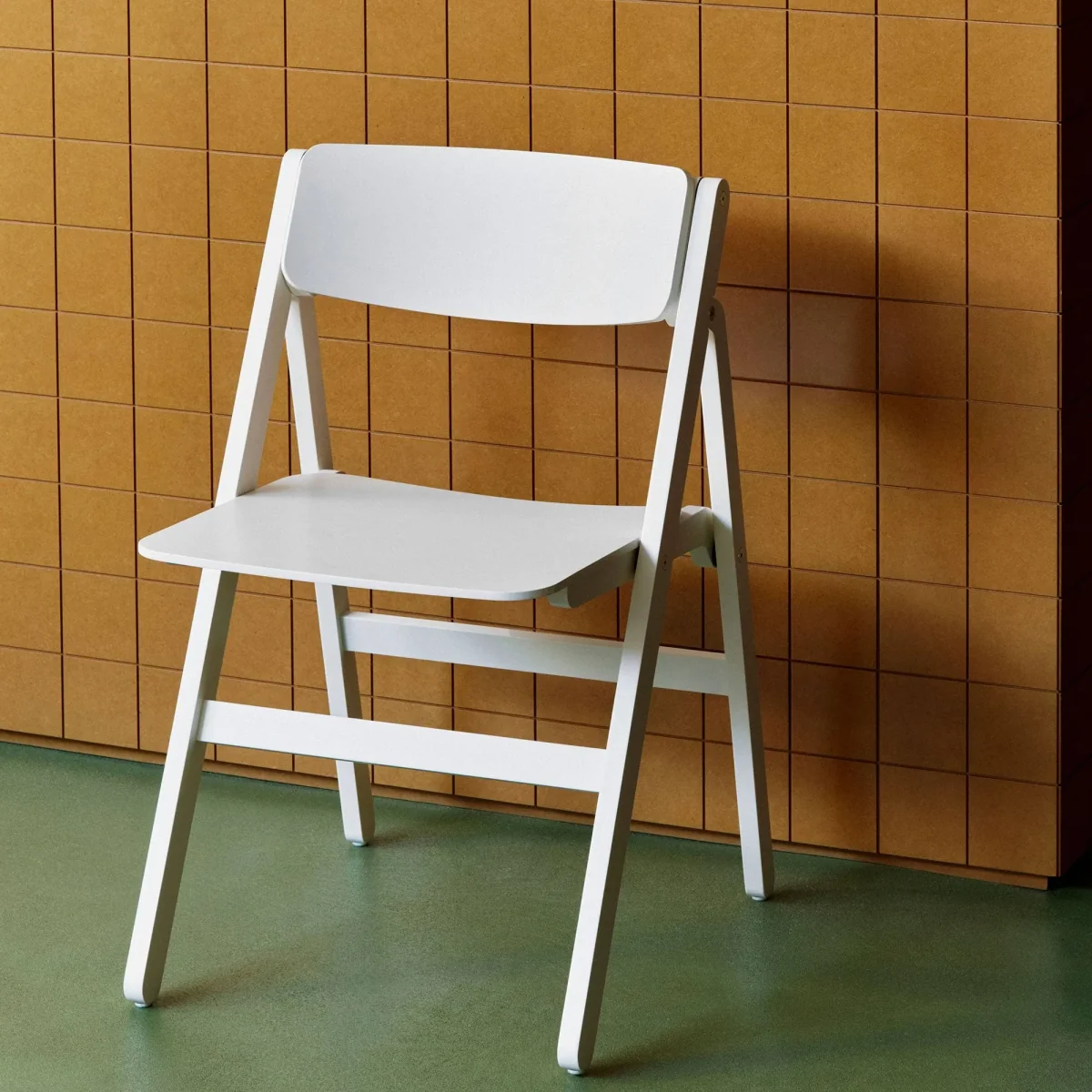 HAY Backflip Chair chair Cream white lacquered beech – image 7