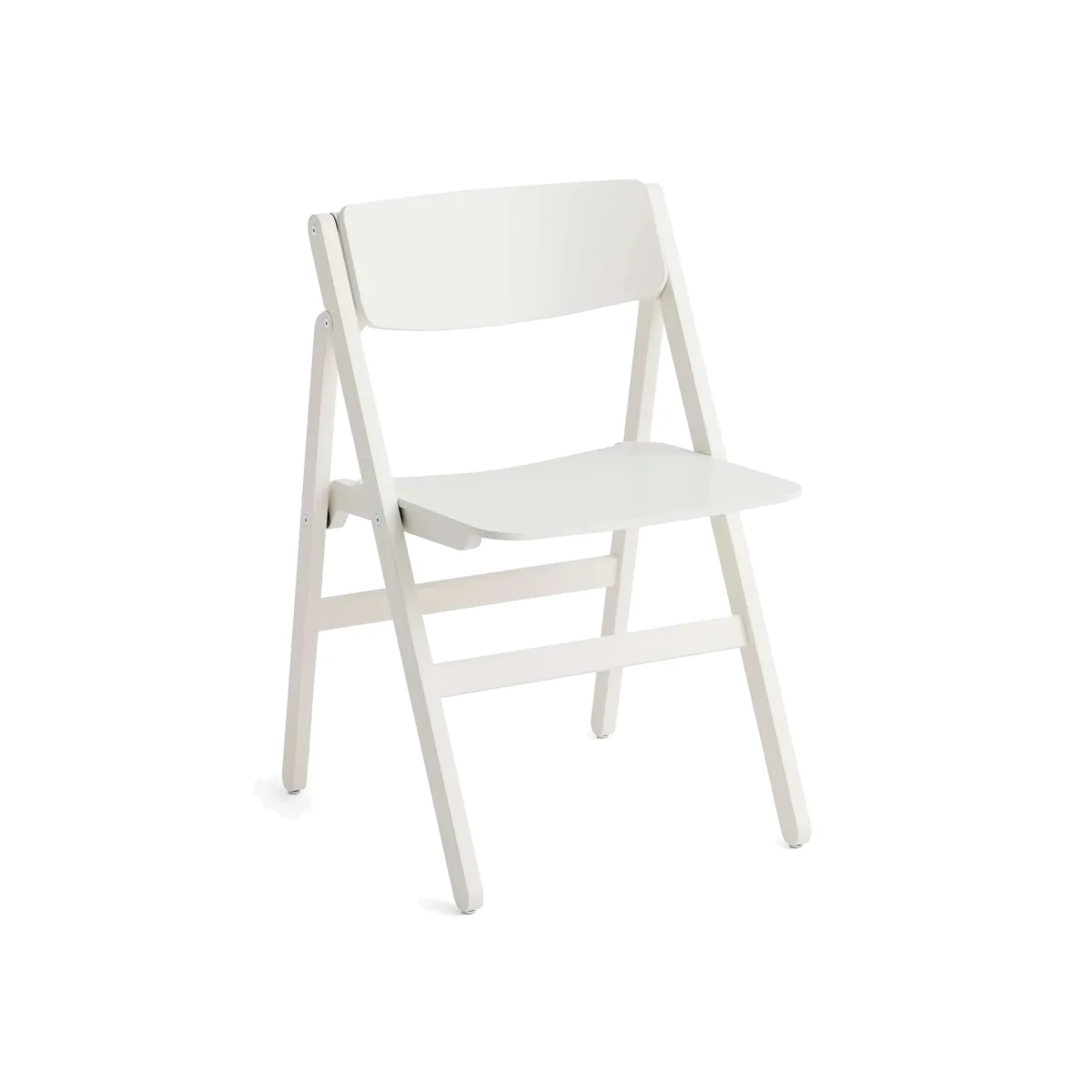 HAY Backflip Chair chair Cream white lacquered beech – image 1