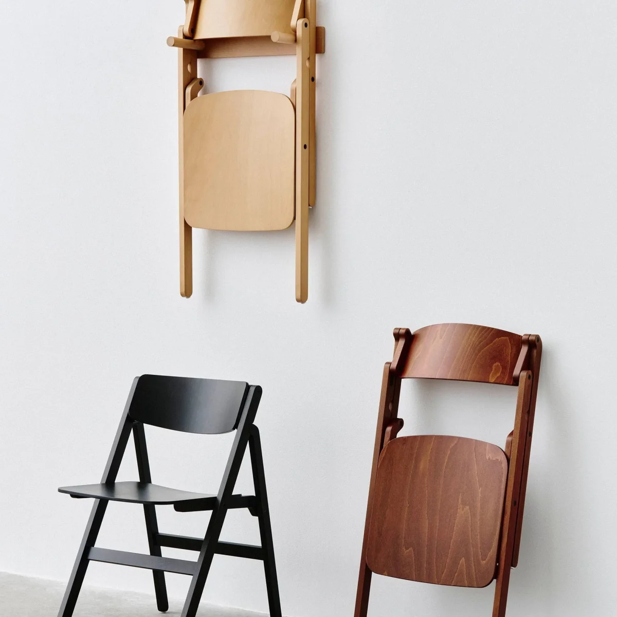 HAY Backflip Chair chair Bronze lacquered beech – image 2