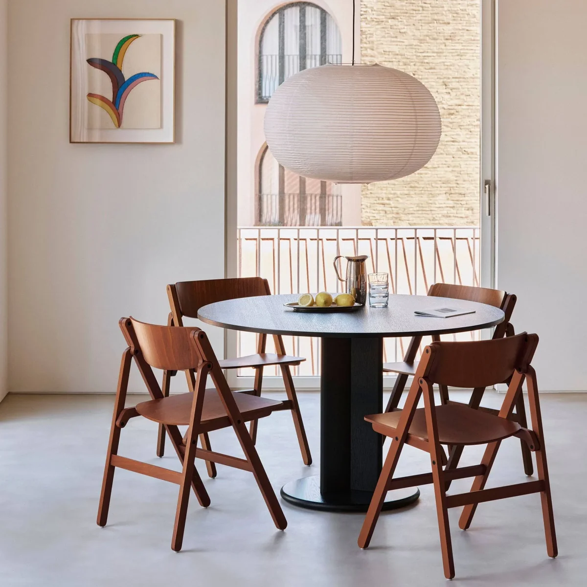 HAY Backflip Chair chair Bronze lacquered beech – image 4