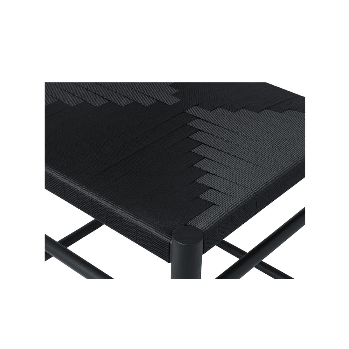Brdr. Krüger F-chair Black ash black woven seat – image 2