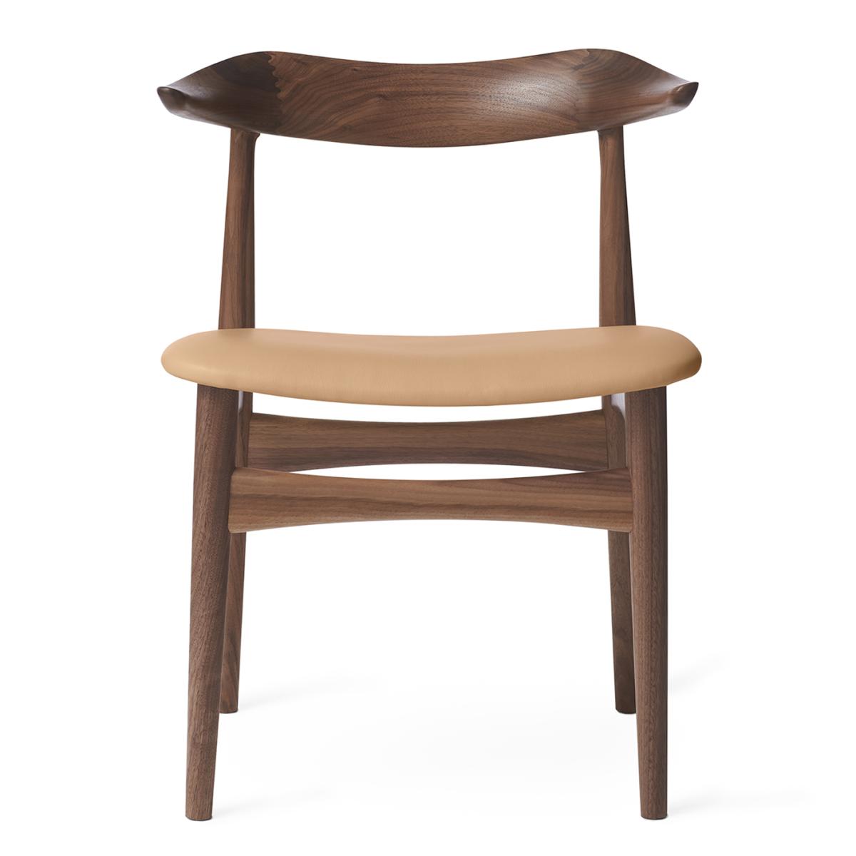Warm Nordic Cow Horn chair walnut Soavé nature – image 3