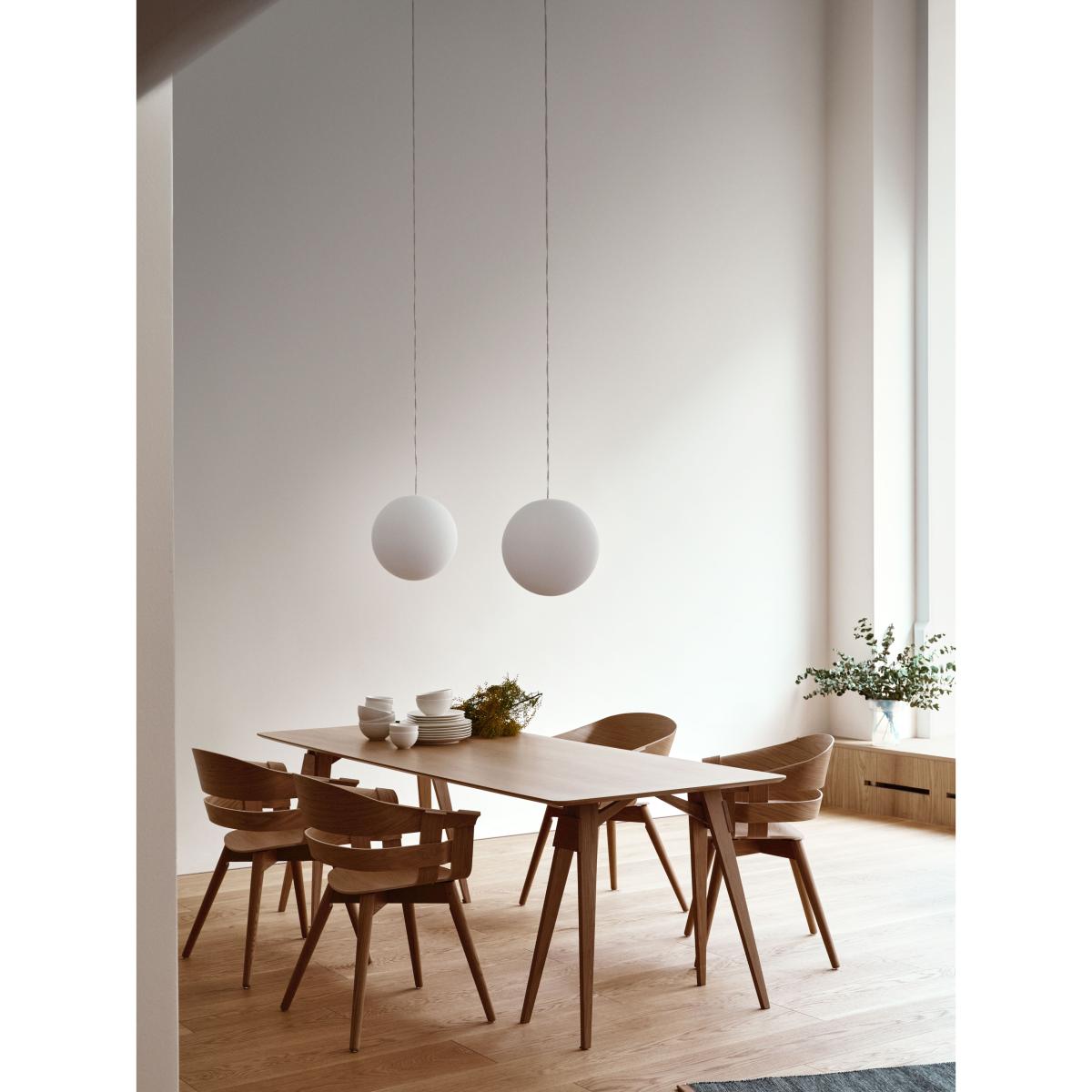 Design House Stockholm Wick Chair chair Oak-oak legs – image 4