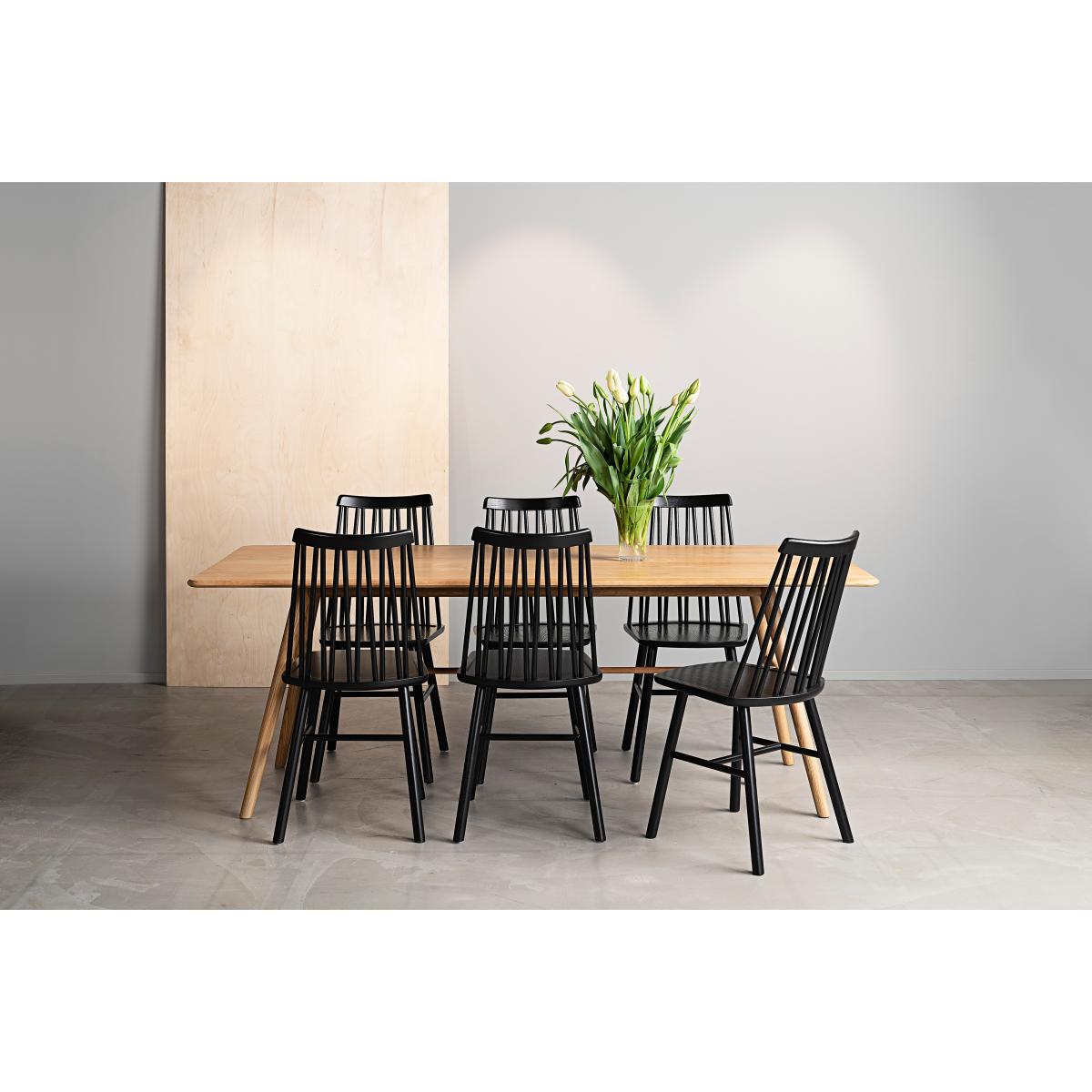 Hans K ZigZag chair Stained black ash – image 5