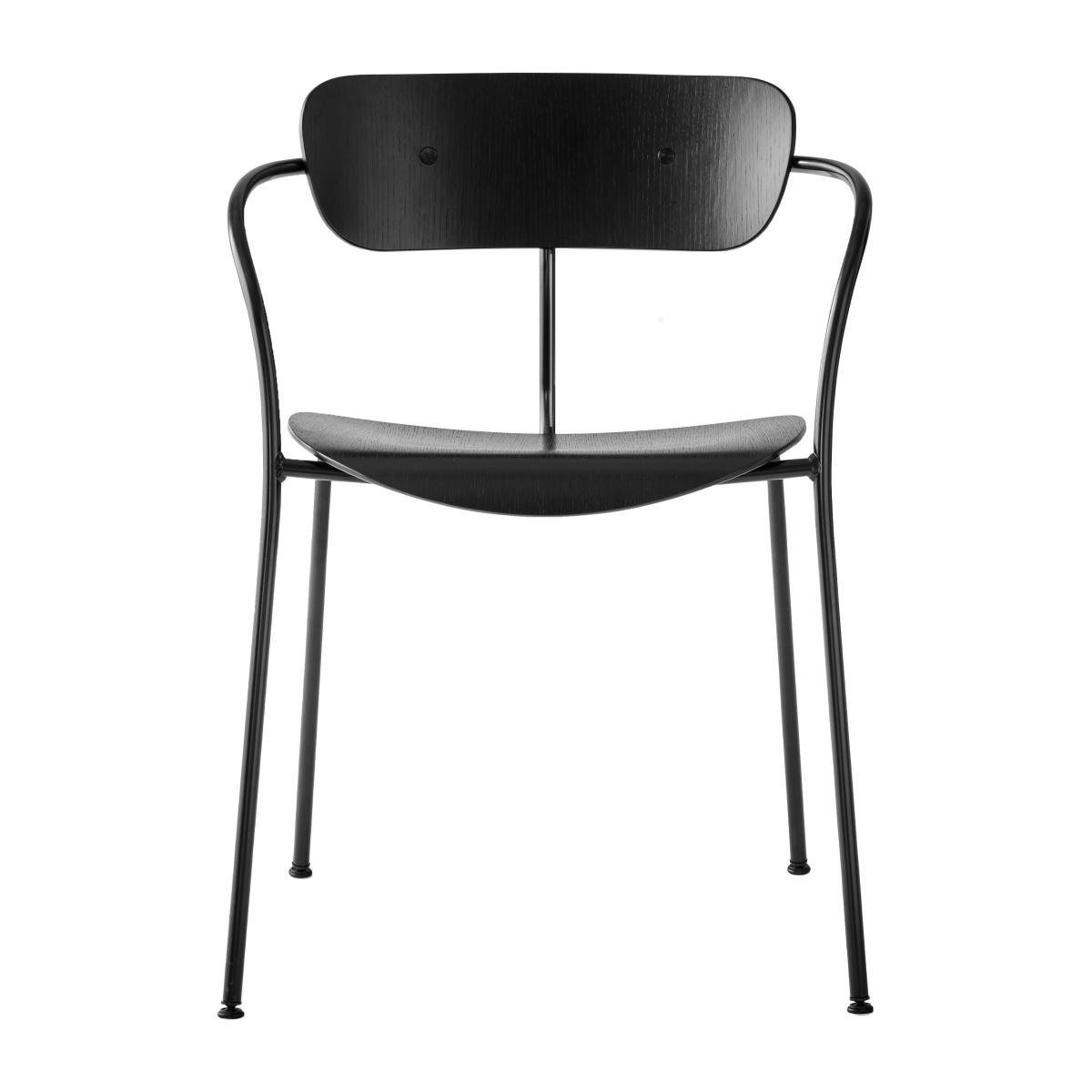 &Tradition Pavilion chair AV2 Black lacquered oak – image 2