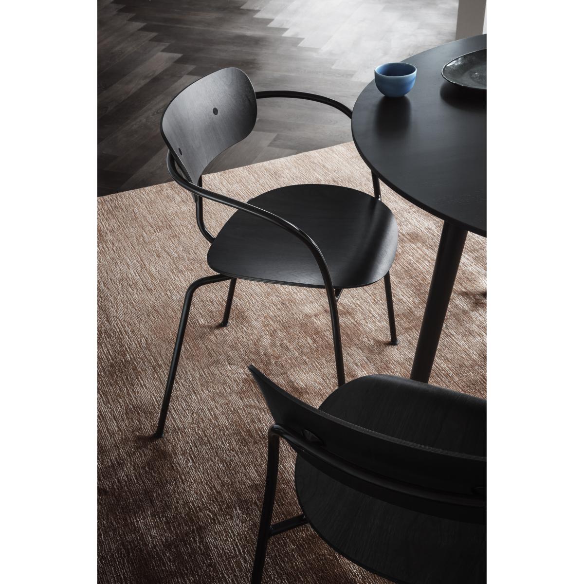 &Tradition Pavilion chair AV2 Black lacquered oak – image 3